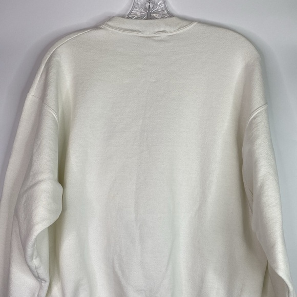 Vintage Hanes UW Badgers Rose Bowl 1994 White Crewneck Sweatshirt XL - Picture 6 of 10